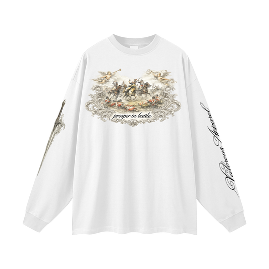 Valorous Oversized Battle long sleeve (SIZE DOWN FOR NORMAL FIT)